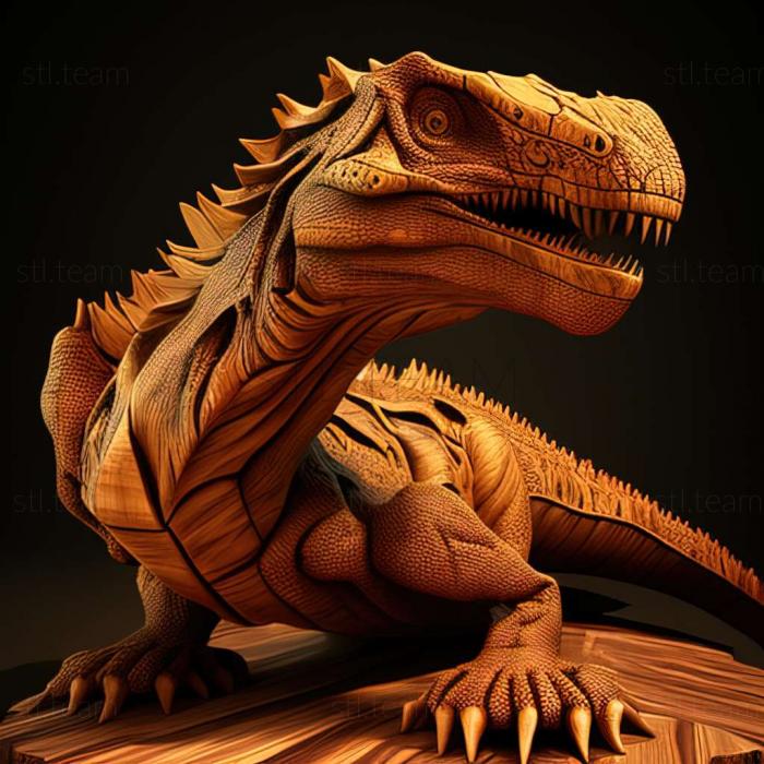 3D модель Liubangosaurus hei (STL)